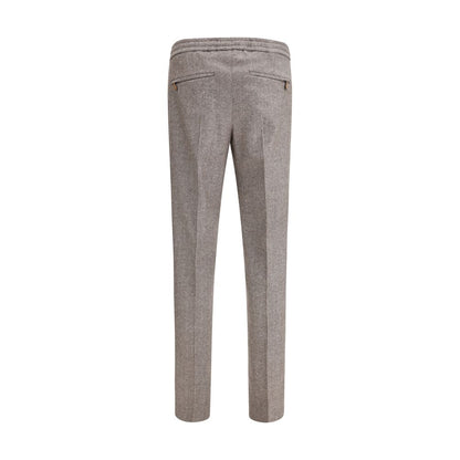 Soft Virgin Wool and Cashmere Trousers