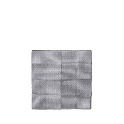 Silk Pocket Square with woven design