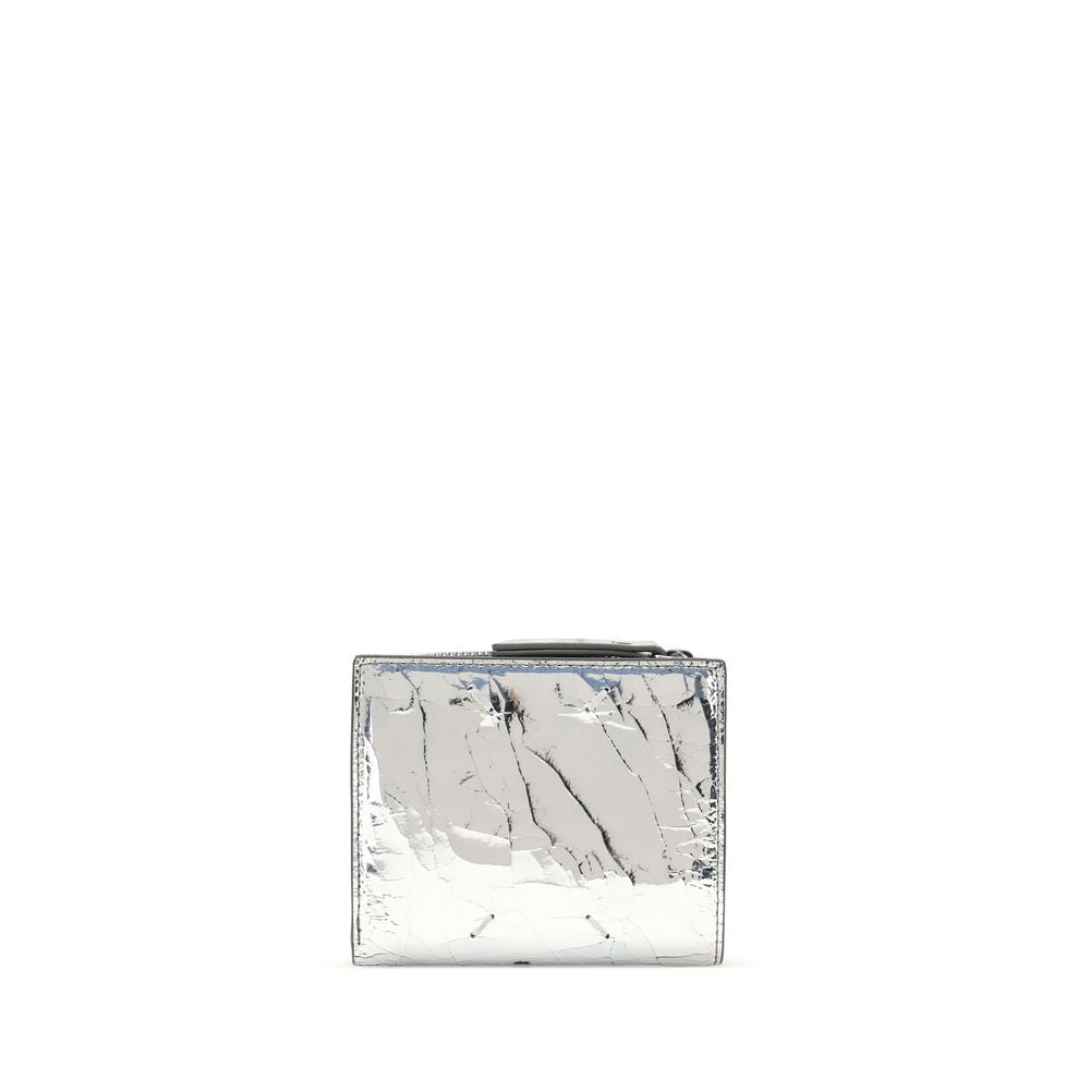 Metallic leathe Bi-Fold Wallet