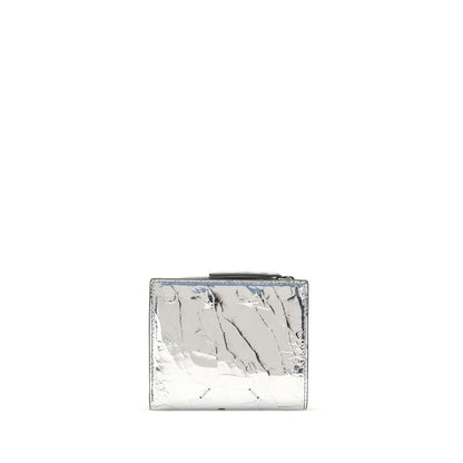 Metallic leathe Bi-Fold Wallet