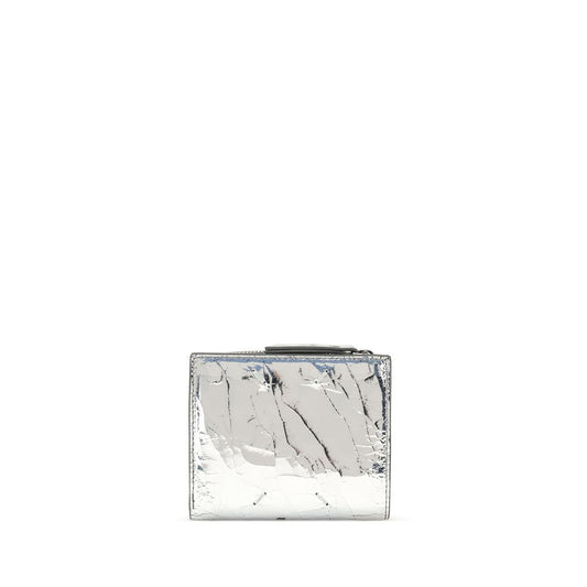 Metallic leathe Bi-Fold Wallet