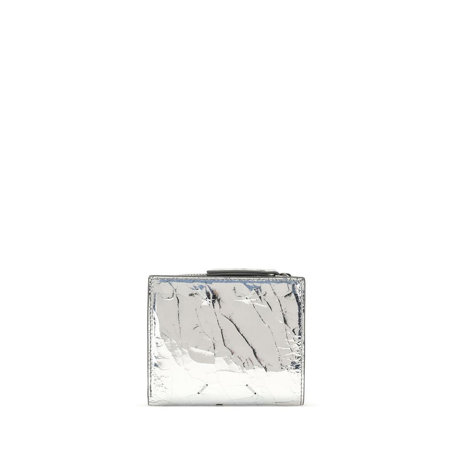 Metallic leathe Bi-Fold Wallet
