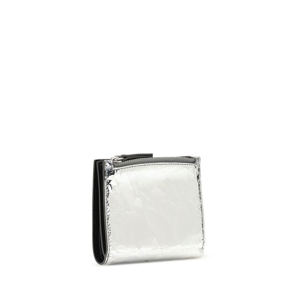 Metallic leathe Bi-Fold Wallet