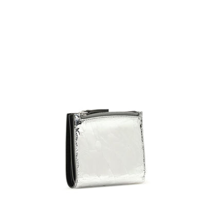 Metallic leathe Bi-Fold Wallet