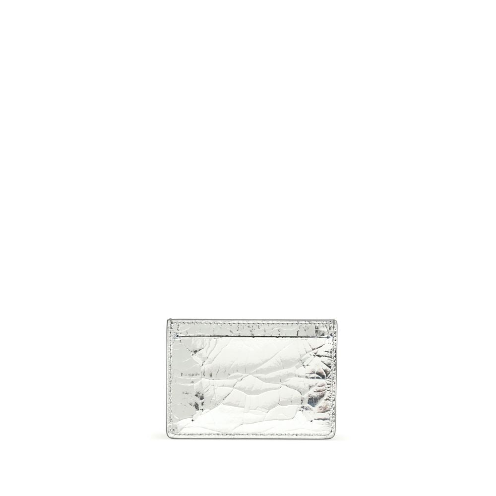 Metallic leather Card Holder