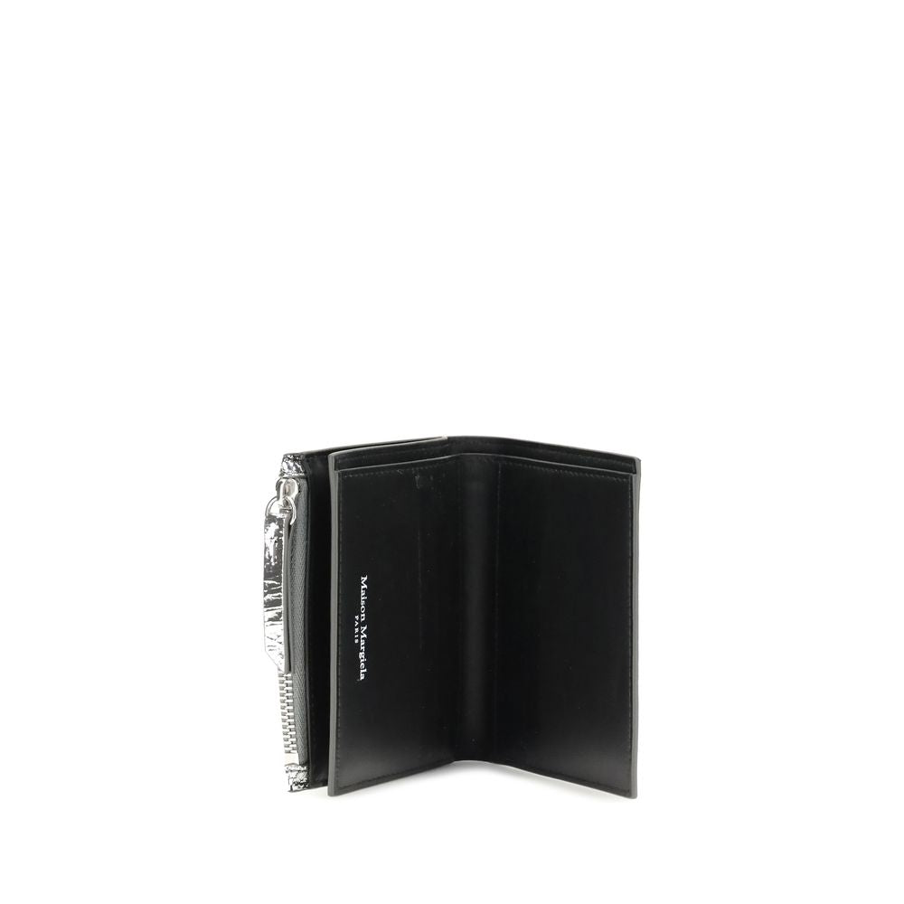 Metallic leathe Bi-Fold Wallet
