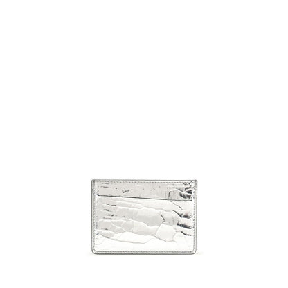 Metallic leather Card Holder