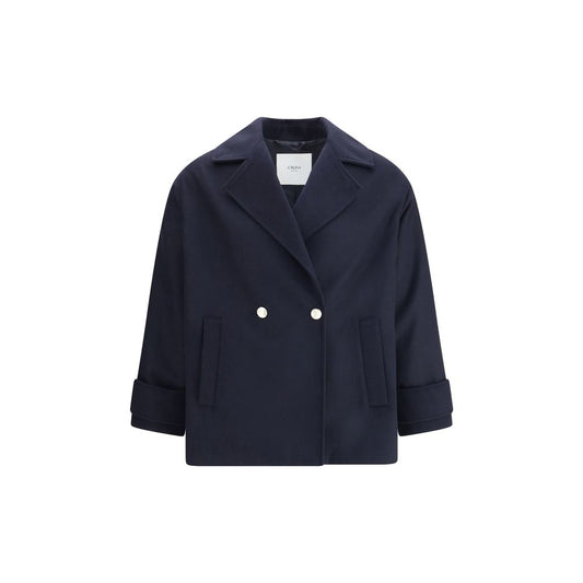 Midi Coat with button closure
