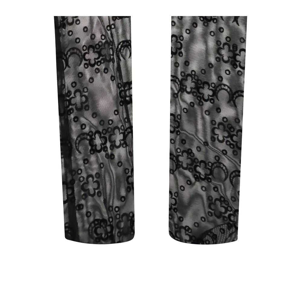Recycled Mesh Flocked Tights