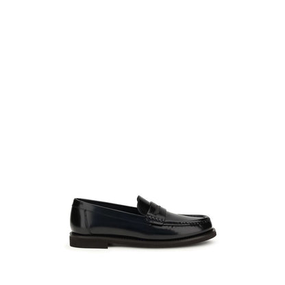 Loafers with jewel decoration
