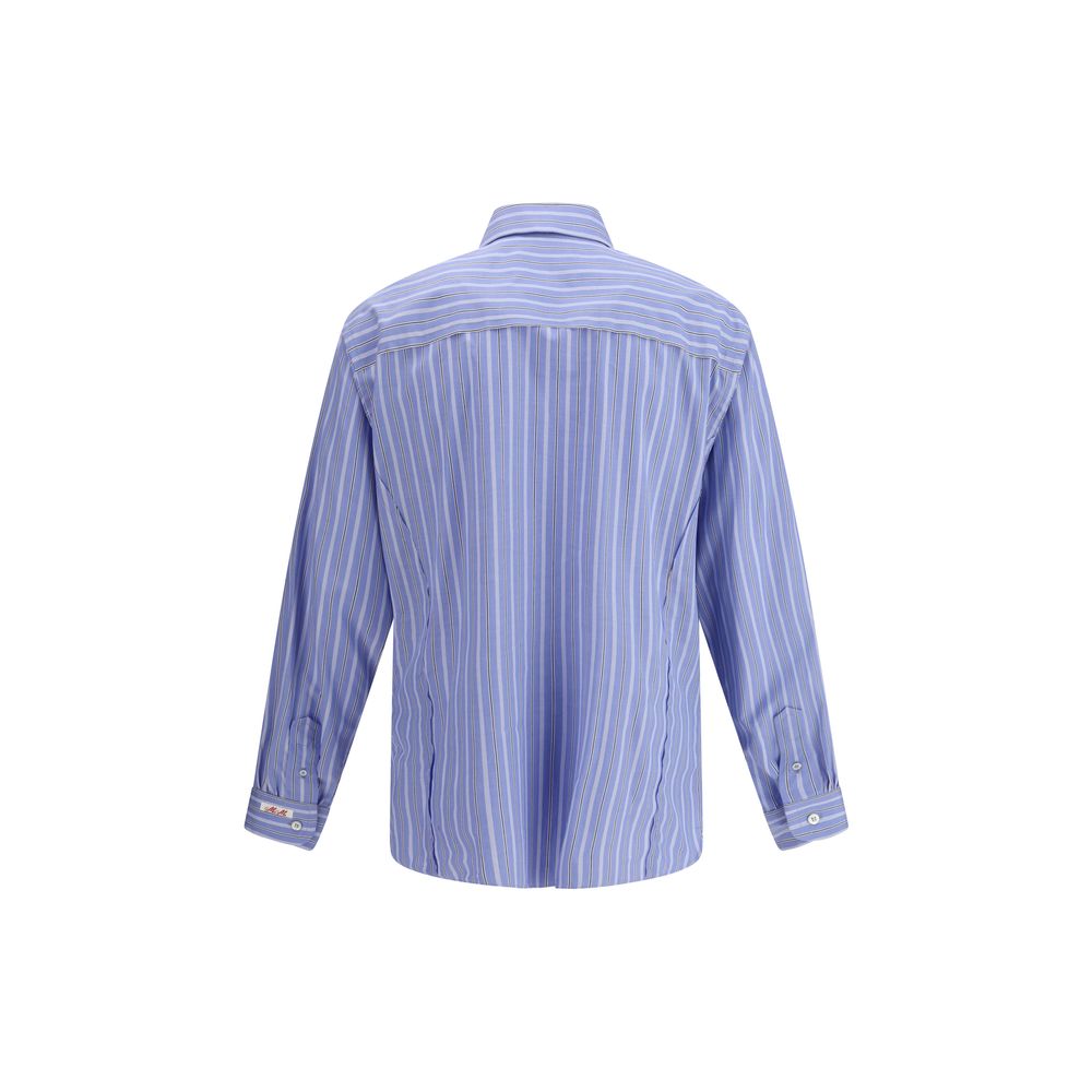 Long-Sleeved Striped Shirt