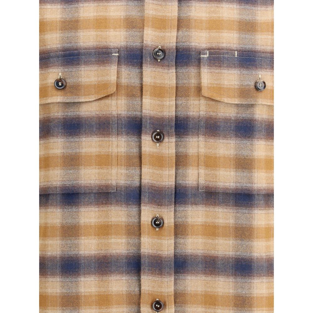 Multicolor Denim Shirt