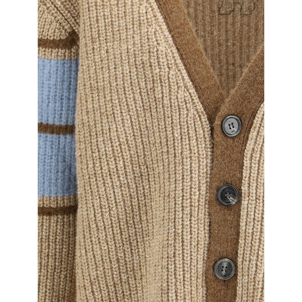 Wool College Cardigan