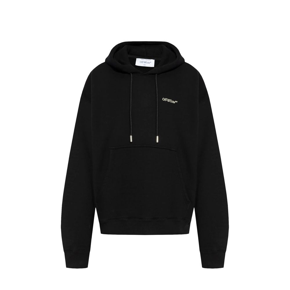 Black Cotton Sweatshirt