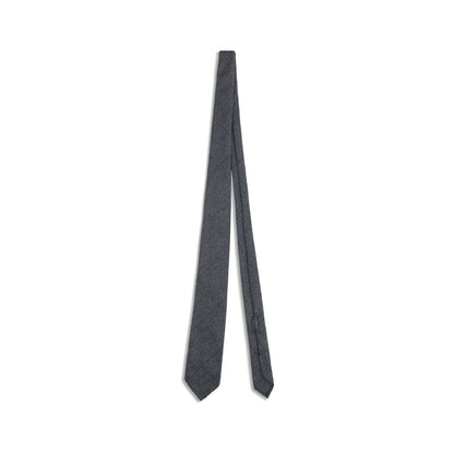 Gray Wool Tie