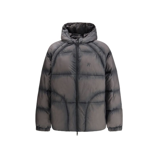 Black Nylon Full-Length Jacket