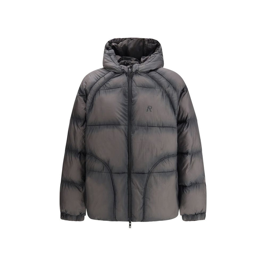 Black Nylon Full-Length Jacket
