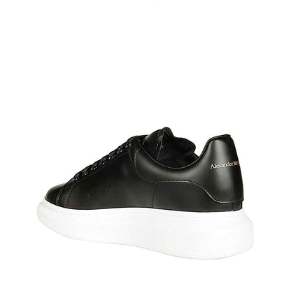 Black Calfskin Chunky Sneakers