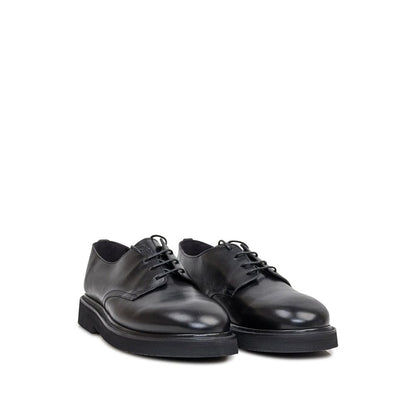 Black Calfskin Oxfords And Derbies