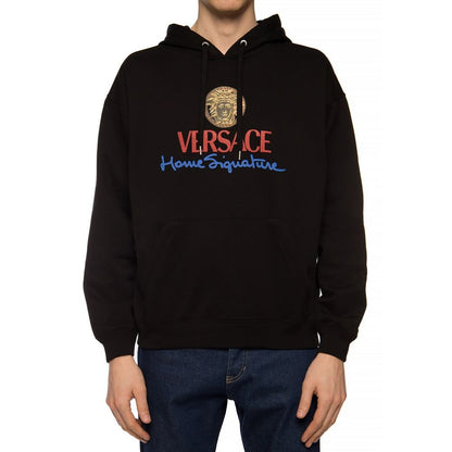 Black Cotton Sweatshirt