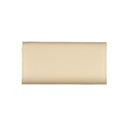 Beige Polyethylene Wallet