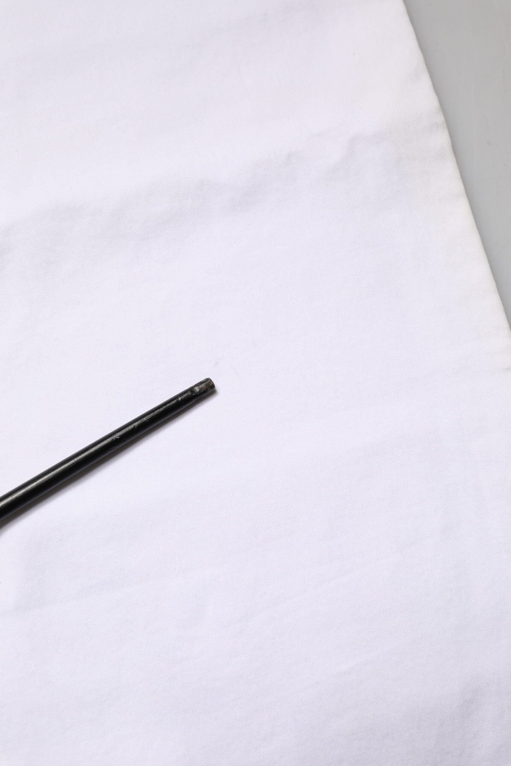 White Cotton Skinny Fit Mid Waist Denim Trouser Jeans