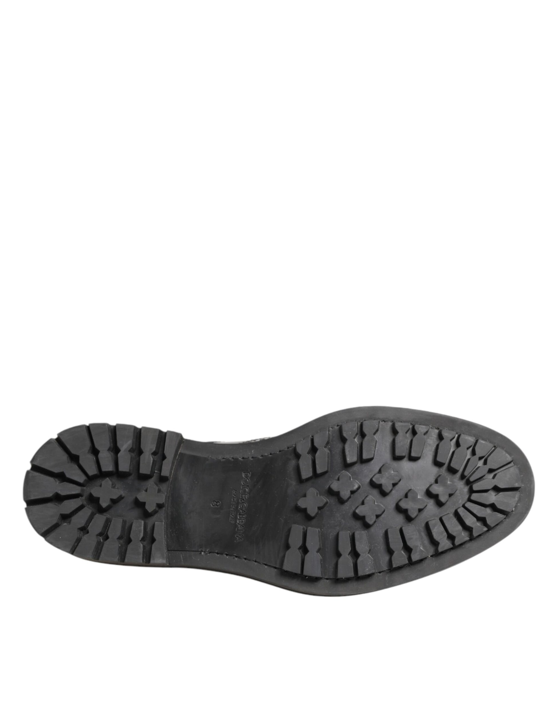 Black Calfskin Leather Derby Men Dress Shoes