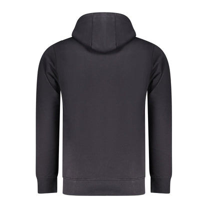 Blue Cotton Men's Hoodie