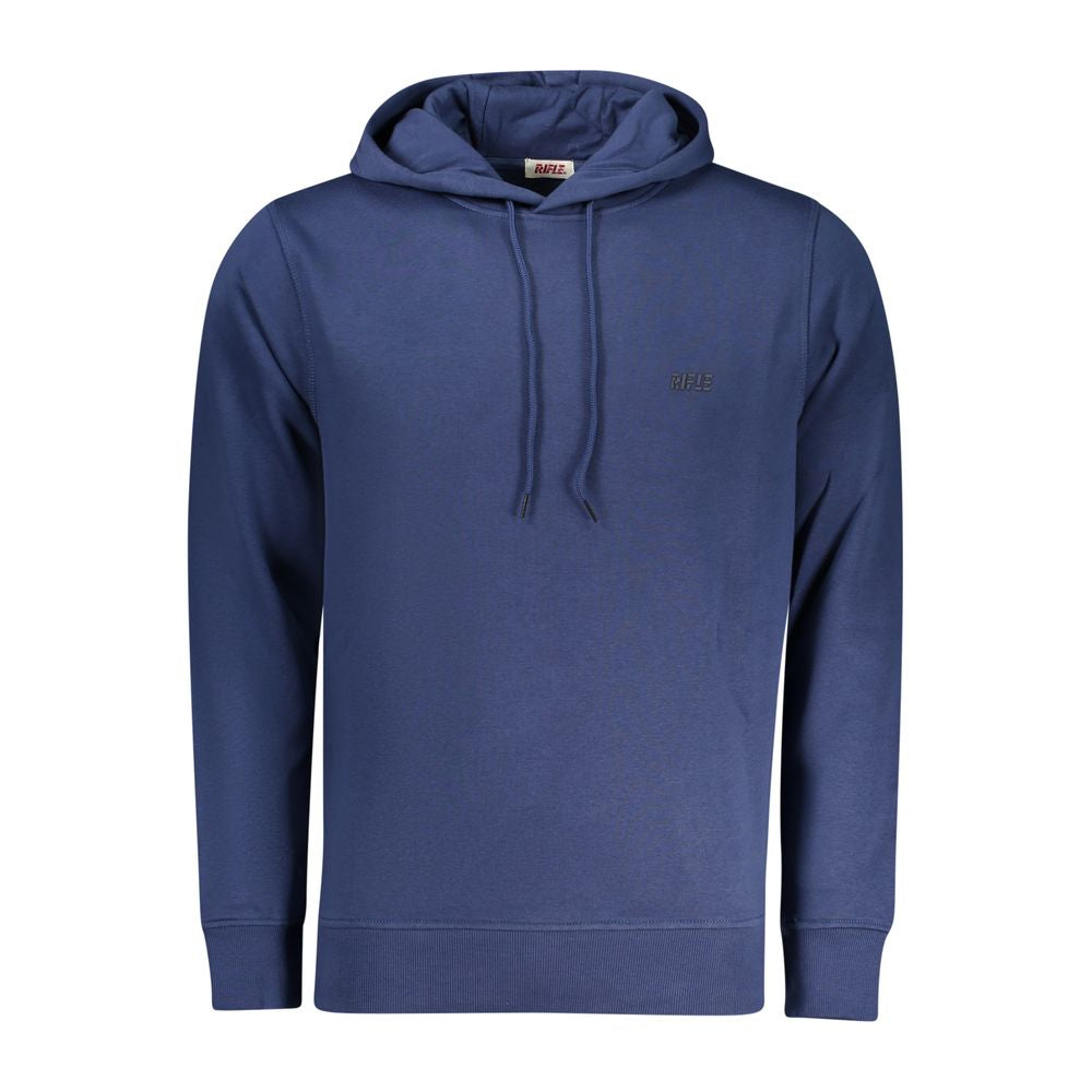 Blue Cotton Men's Sweatshirt