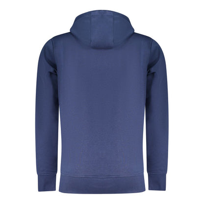 Blue Cotton Men's Sweatshirt