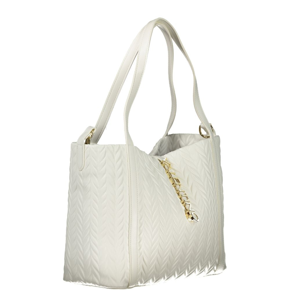 White Polyethylene Handbag