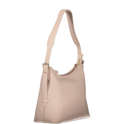 Pink Polyethylene Handbag