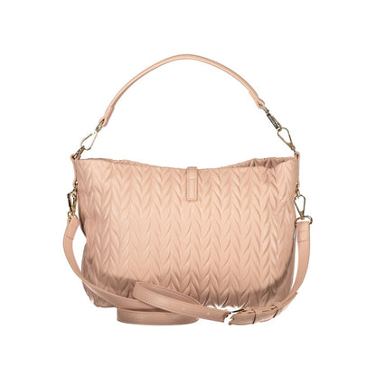 Pink Polyethylene Handbag