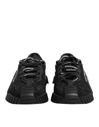 Black Logo Lace Low Top NS1 Sneakers Shoes