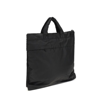 Black Polyamide Shoulder Bag