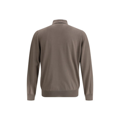 Bicolor Cashmere Dress Shirt