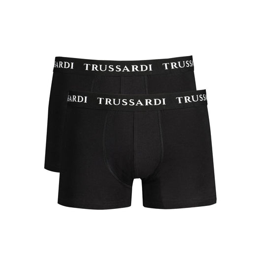 Black Cotton Boxers