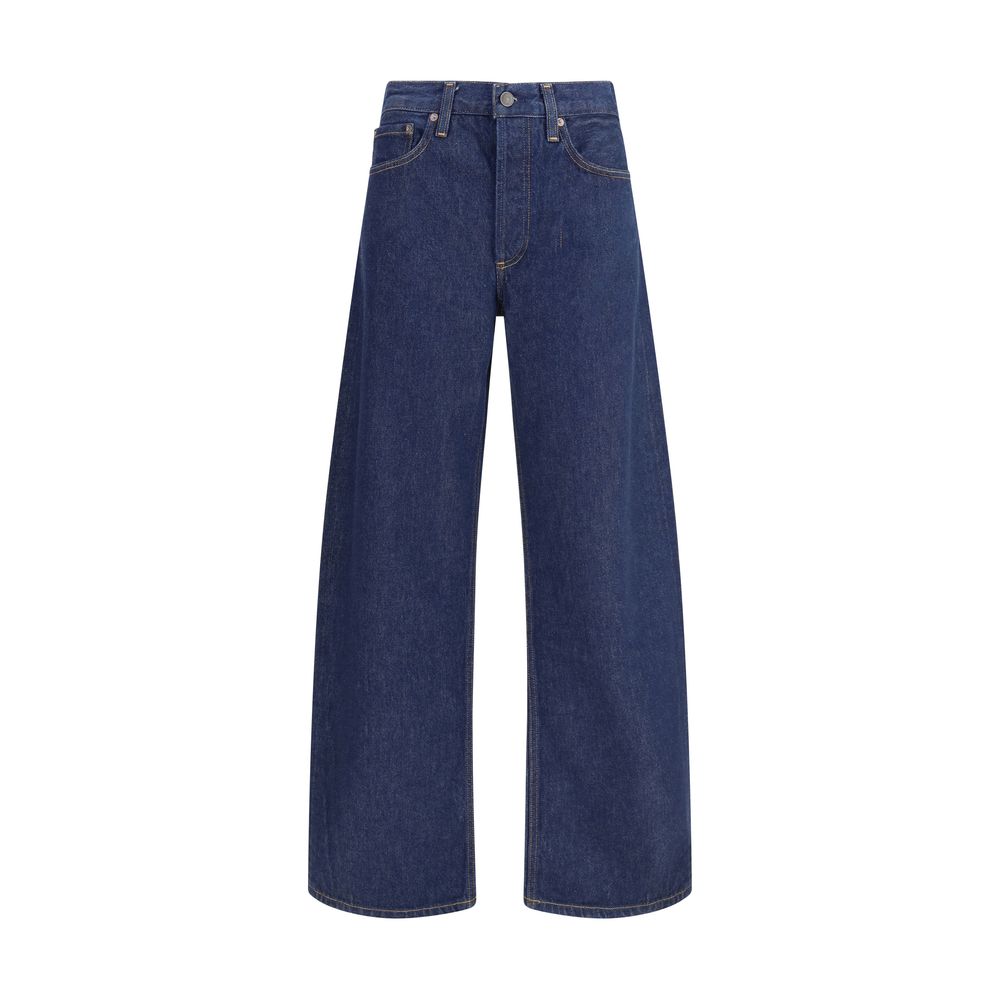 Blue Cotton Jeans Denim