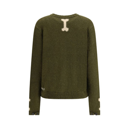 Bicolor Alpaca Vicugna Pacos Cardigan