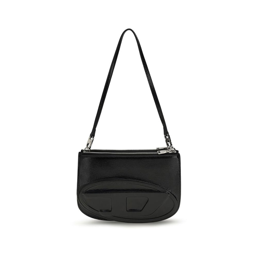 Black Calf Leather Bos Taurus Shoulder Bag