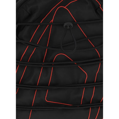 Black Polyester Backpack