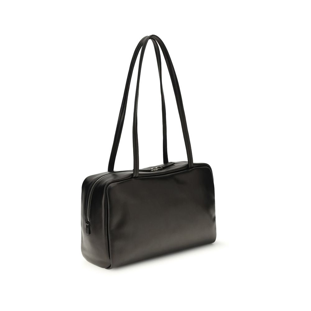 Black Calf Leather Bos Taurus Shoulder Bag