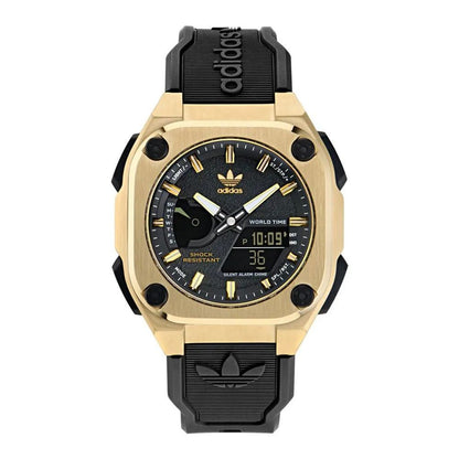 Black Synthetic Sport Watch