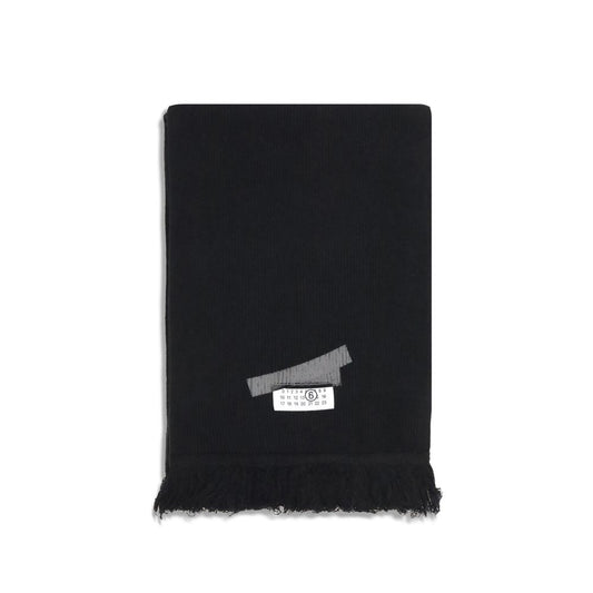 Black Wool Scarf