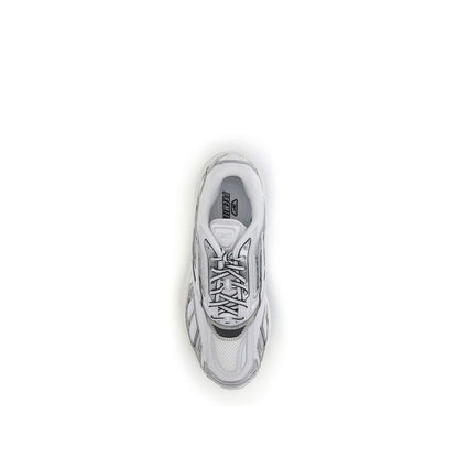 White Leather Athletic Sneakers