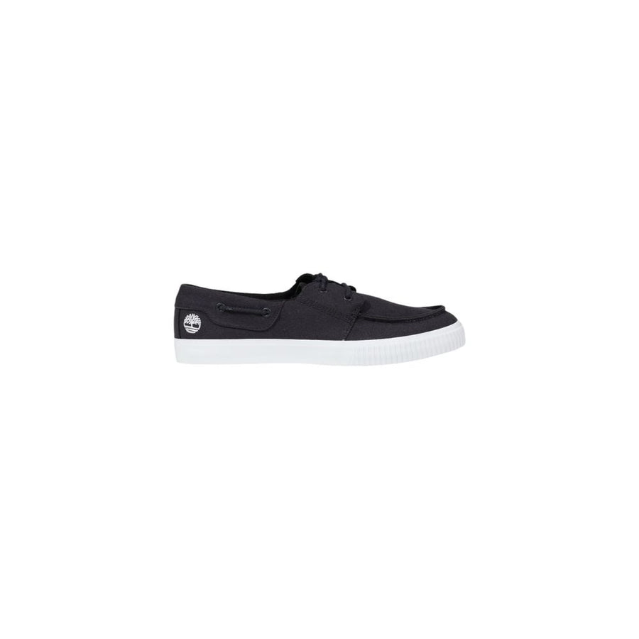 Black Lyocell Slip-On Loafers