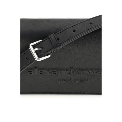 Black Calf Leather Bos Taurus Shoulder Bag