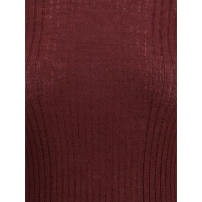 Bordeaux Wool Sweatshirt