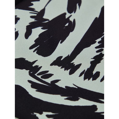 Gray Silk Clutch Bag