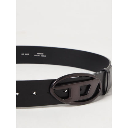 Black Leather Regular Belt